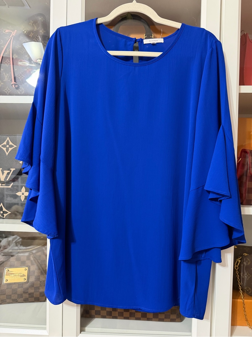 Pleione Cobalt Blue Blouse